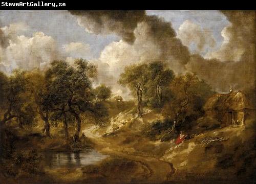 Thomas Gainsborough Landscape in Suffolk